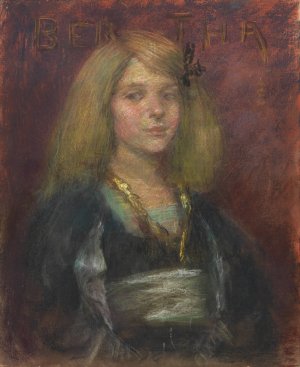 Bertha by Alice Pike Barney Oil Painting