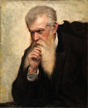Captain Wheeler by Alice Pike Barney Oil Painting