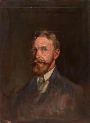 Doctor R. by Alice Pike Barney Oil Painting