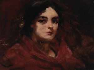 Gipsy by Alice Pike Barney Oil Painting