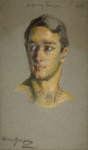 Hippolyte Thom by Alice Pike Barney Oil Painting