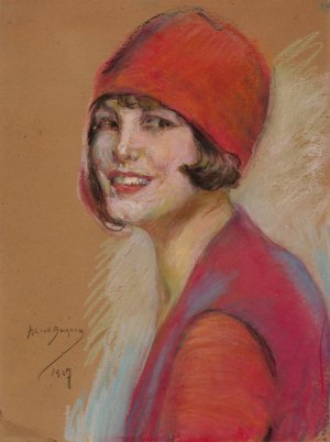 Hollywood by Alice Pike Barney Oil Painting