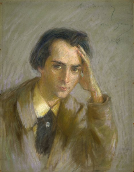 Jose De Charmoy  by Alice Pike Barney - Hand-Painted Oil Painting Reproduction