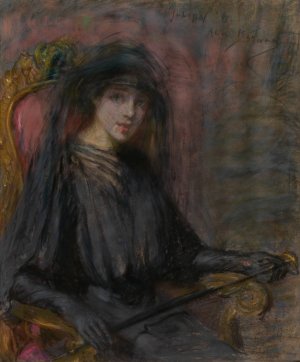 Julienne by Alice Pike Barney Oil Painting
