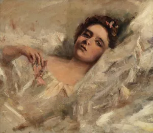 Laura Alice Oil painting by Alice Pike Barney