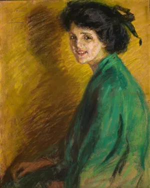Light-Hearted Oil painting by Alice Pike Barney