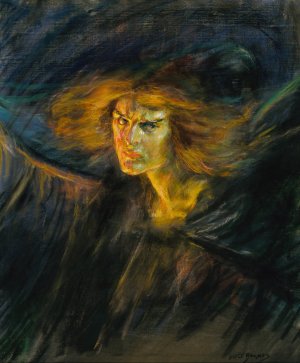Lucifer by Alice Pike Barney Oil Painting