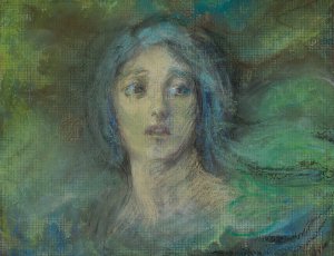 Lunar by Alice Pike Barney Oil Painting