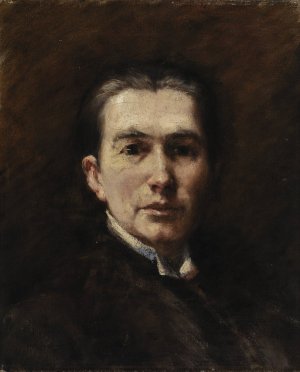M. Du Wollant by Alice Pike Barney Oil Painting