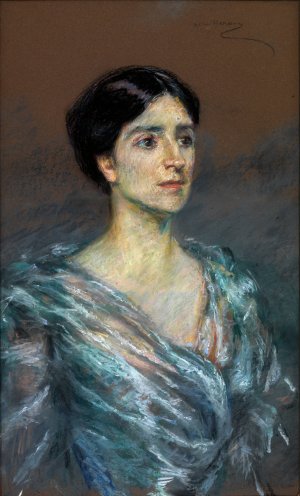 Marianne Girard by Alice Pike Barney Oil Painting