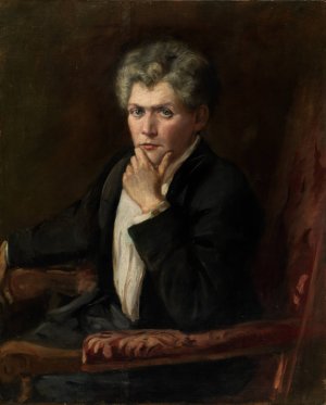 Marie Huet by Alice Pike Barney Oil Painting
