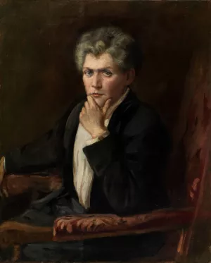 Marie Huet Oil painting by Alice Pike Barney