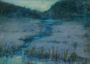 Marshlands at Sundown by Alice Pike Barney Oil Painting