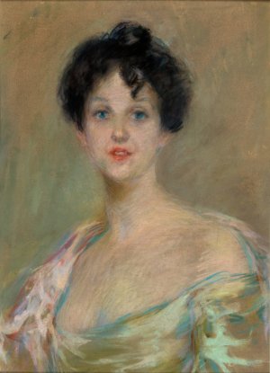 Mrs. Pansy Cotton by Alice Pike Barney Oil Painting