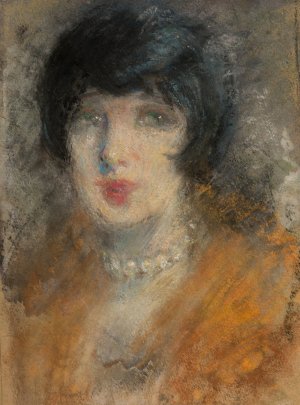 Nightclub by Alice Pike Barney Oil Painting