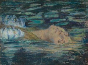 Ophelia by Alice Pike Barney Oil Painting