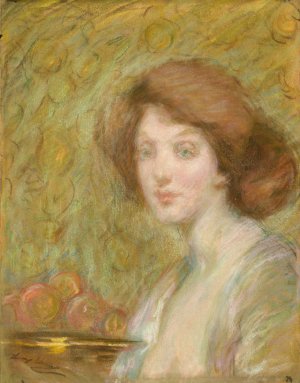 Peach Bloom by Alice Pike Barney Oil Painting