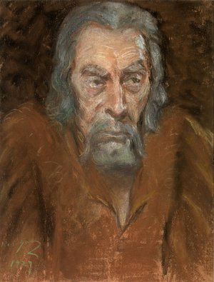 R. D. Shepherd as Shylock by Alice Pike Barney Oil Painting