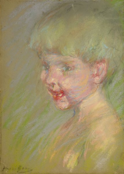 Ray of Sunshine  by Alice Pike Barney - Hand-Painted Oil Painting Reproduction