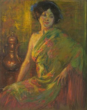 Seville in Montmartre by Alice Pike Barney Oil Painting