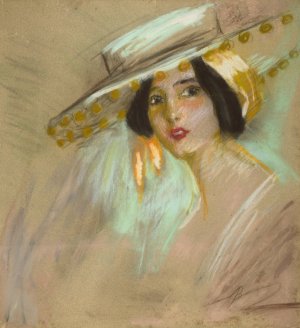 Spanish Fantasy II Oil painting by Alice Pike Barney