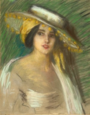 Spanish Fantasy III by Alice Pike Barney Oil Painting