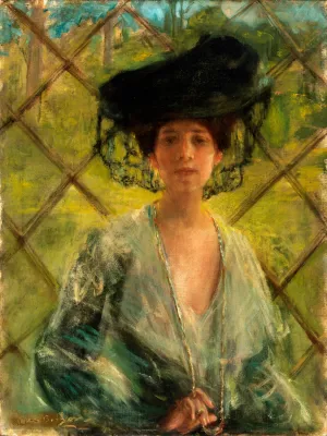 The Chatelaine by Alice Pike Barney Oil Painting
