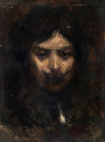 The Musketeer by Alice Pike Barney - Hand-Painted Oil Painting Reproduction