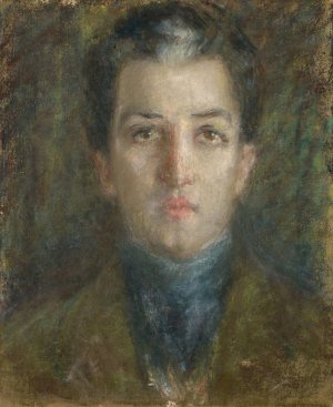 The Young Diplomat by Alice Pike Barney Oil Painting