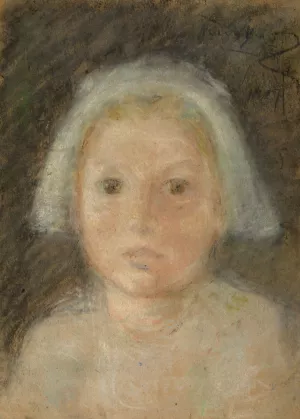 Tiny White Cap Oil painting by Alice Pike Barney