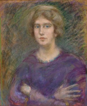 Untitled I by Alice Pike Barney Oil Painting