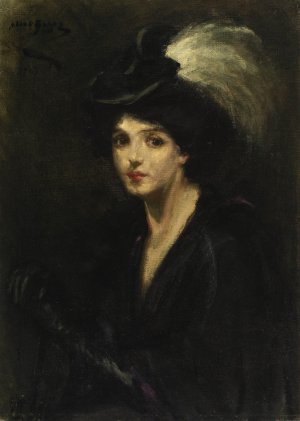 White Paradise by Alice Pike Barney Oil Painting