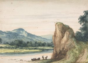 Landscape by Allaert Van Everdingen Oil Painting