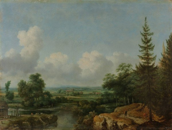Main Product Photo of Swedish Landscape  Painting by Allaert Van Everdingen