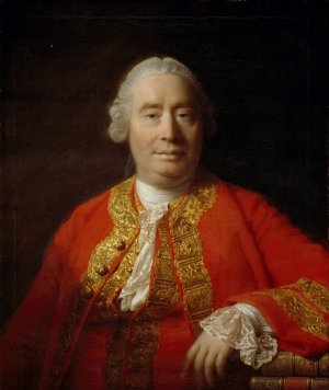 David Hume, Historian And Philosopher by Allan Ramsay Oil Painting