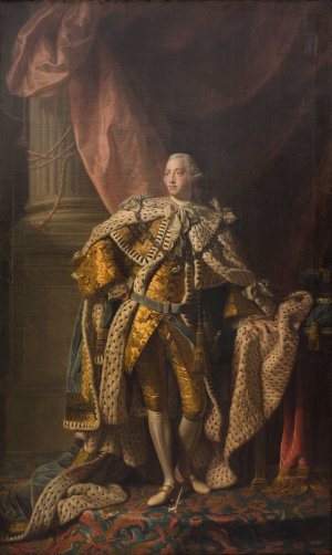 George III Of England by Allan Ramsay Oil Painting