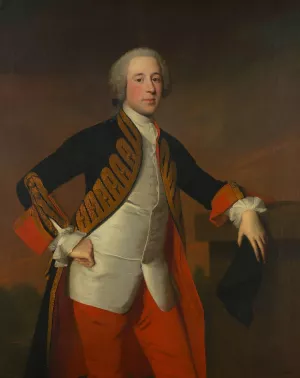Portrait of a Gentleman by Allan Ramsay Oil Painting