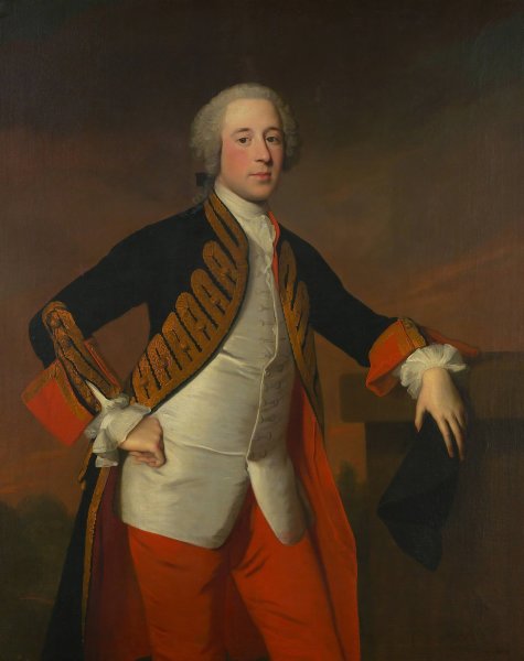 Main Product Photo of Portrait of a Gentleman  Painting by Allan Ramsay