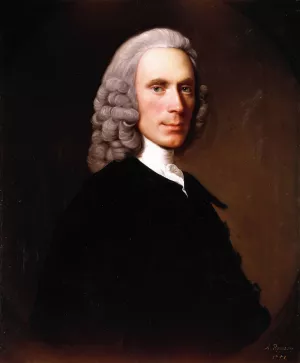 Portrait of John Reid by Allan Ramsay Oil Painting