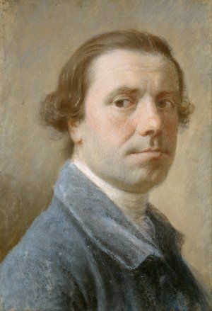 Self-portrait by Allan Ramsay Oil Painting