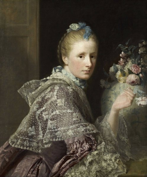 Main Product Photo of The Artist's Wife, Margaret Lindsay of Evelick  Painting by Allan Ramsay