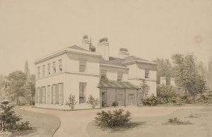 Heathfield Hall, Handsworth by Allen Edward Everitt Oil Painting