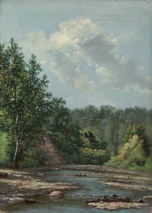 Landscape near Painesville by Allen Smith Oil Painting