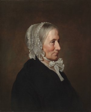 Portrait of the Artist's Mother by Allen Smith Oil Painting