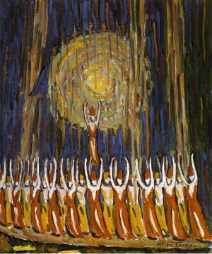 Josie Collins in The Follies by Allen Tucker Oil Painting