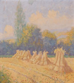 Sonniger Spatsommertag by Alois Hernick Oil Painting