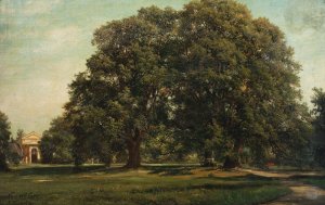 Zamecky park v Zahradkachs by Alois Kirnig Oil Painting