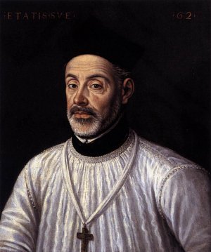 Diego de Covarrubias by Alonso Sanchez Coello Oil Painting