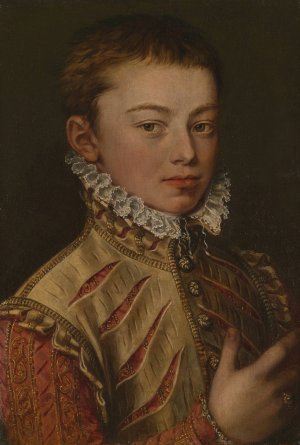 Portrait of Don Juan of Austria by Alonso Sanchez Coello Oil Painting