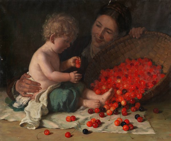 Main Product Photo of Sommergluck  Painting by Aloys Eckardt
